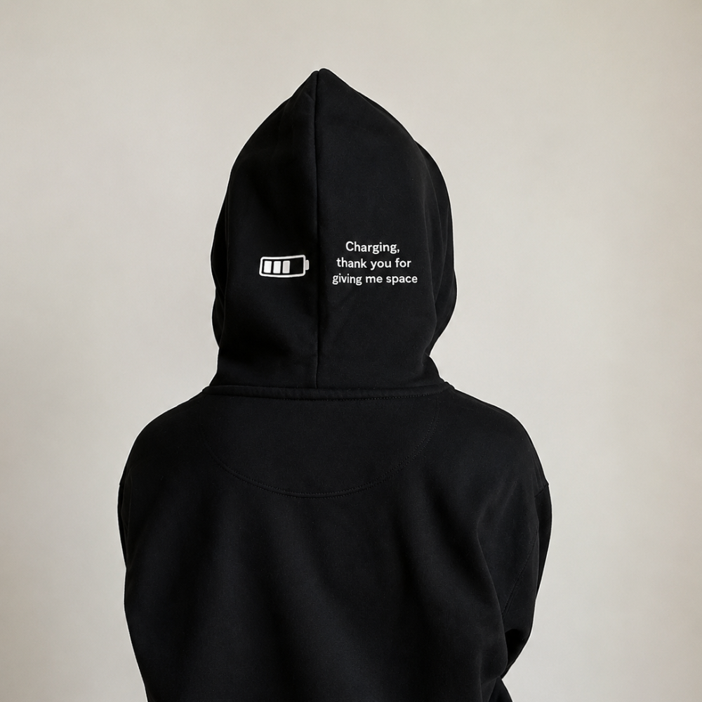 Lion Tribe Sensorisk Hoodie med dragkedja - Vuxen